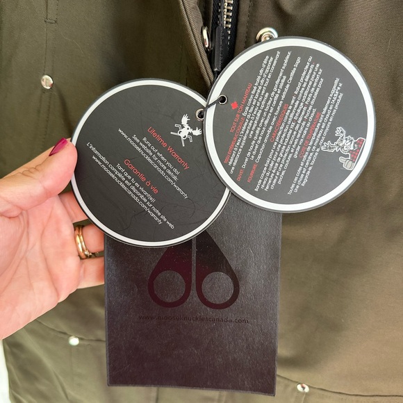 MOOSE KNUCKLES Original Stirling Parka Fur Coat Jacket - NWT Small - Picture 9 of 15